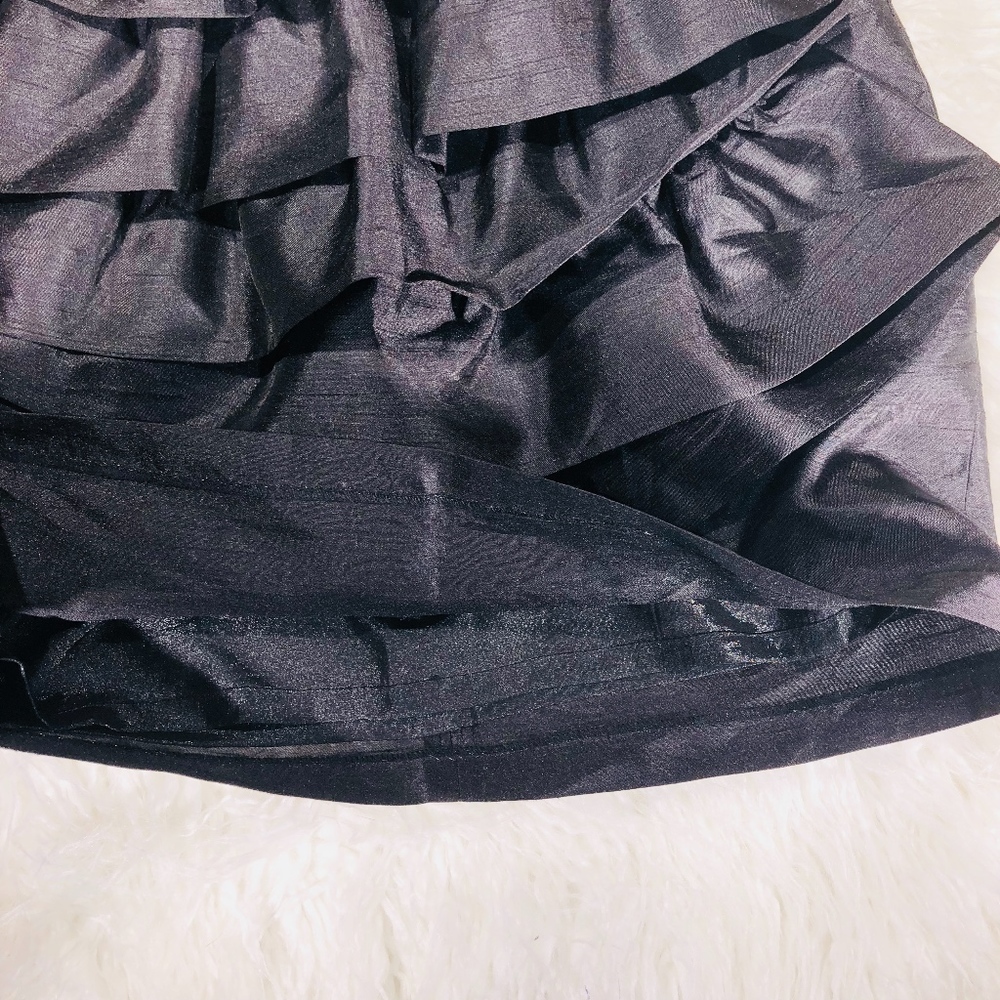 Black High-Rise Mini Skirt (S) - Picture 6 of 6